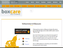 Tablet Screenshot of boxcare.dk